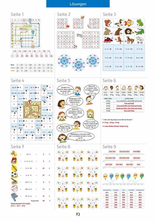 Produktbild: &Uuml;bungsheft Mathe und Deutsch 3. Klasse