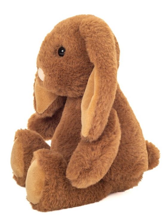 Produktbild: Teddy Hermann 93976 - H&auml;schen Cara dunkelbraun, Pl&uuml;sch, 25 cm