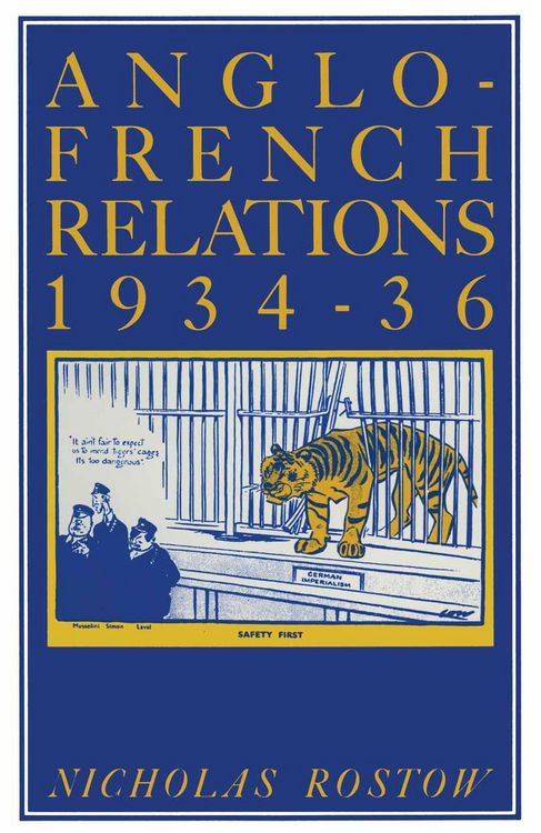 Produktbild: Anglo-French Relations 1934-36