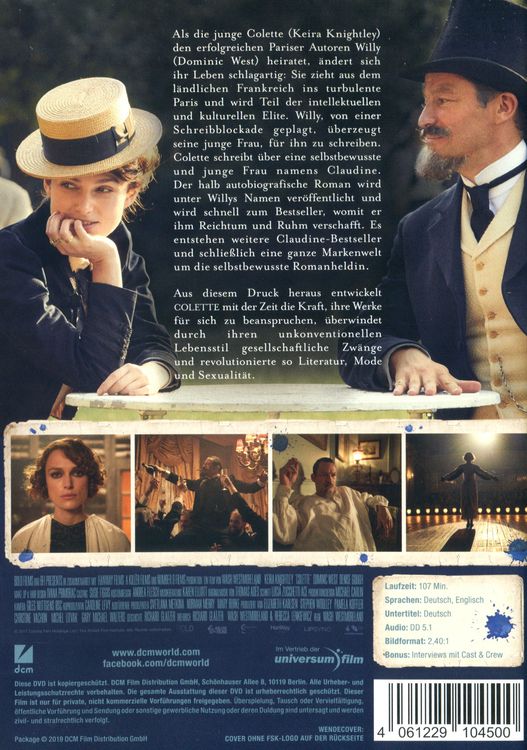 Produktbild: Colette - Eine Frau schreibt Geschichte
