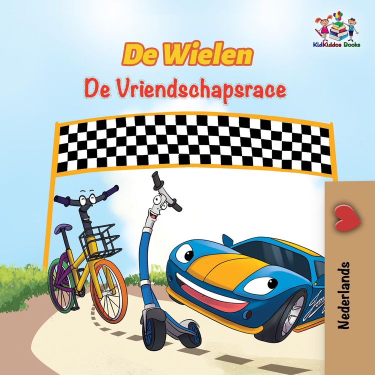 Produktbild: De Wielen de Vriendschapsrace - The Friendship Race - Dutch Edition (Dutch Bedtime Collection)