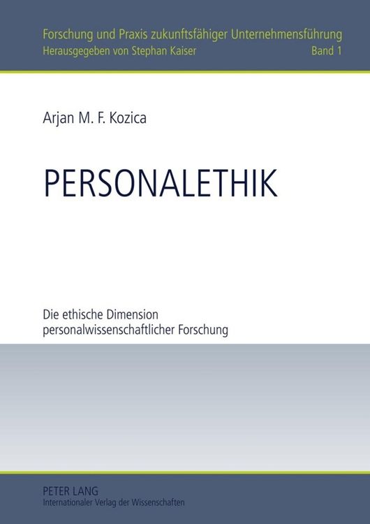 Produktbild: Personalethik