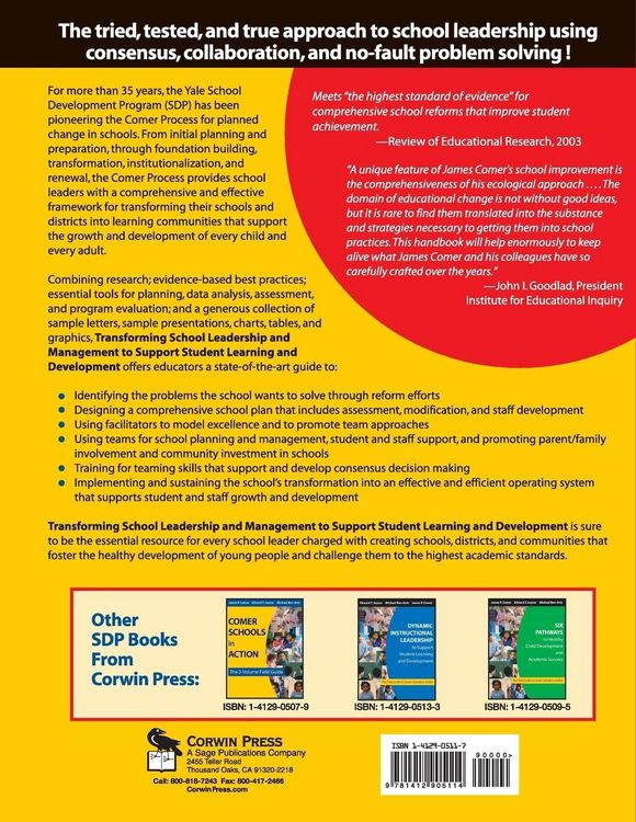 Produktbild: Transforming School Leadership and Management to Support Student Learning and Development