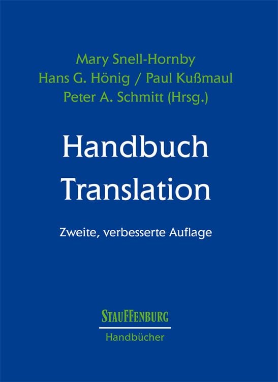 Produktbild: Handbuch Translation / Handbuch Translation