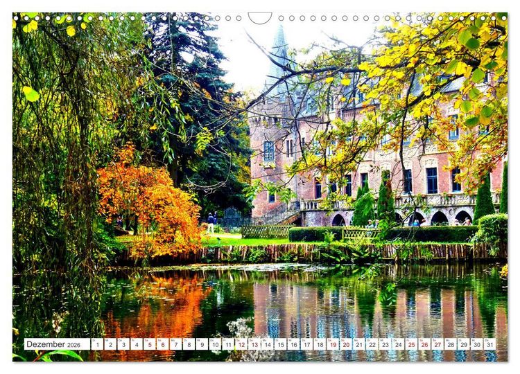 Produktbild: Gr&uuml;nes Paradies - Schlosspark Paffendorf (Wandkalender 2026 DIN A3 quer), CALVENDO Monatskalender