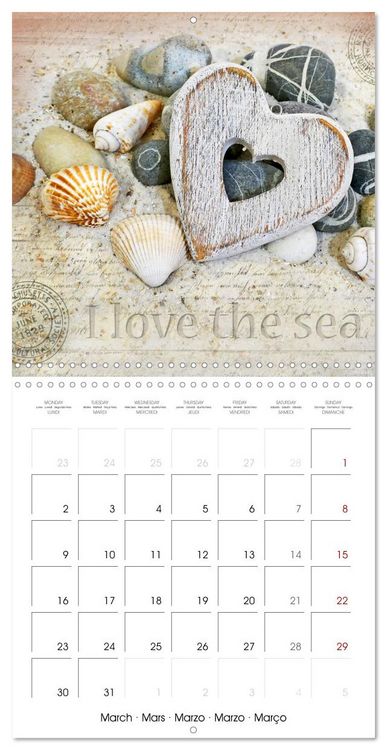Produktbild: Life is better at the sea (Wall Calendar 2026 12 &times; 12 Inch) CALVENDO 12 Month Wall Calendar