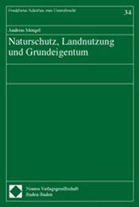 Produktbild: Naturschutz, Landnutzung und Grundeigentum