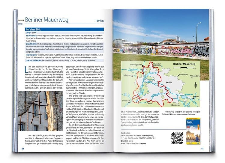 Produktbild: BVA ADFC-Ratgeber 260 Radfernwege in Deutschland