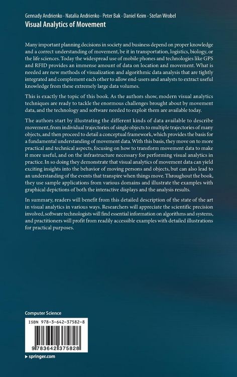 Produktbild: Visual Analytics of Movement