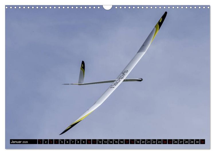 Produktbild: F-5J Segler, Bilder zur Bavarian Open Serie (Wandkalender 2026 DIN A3 quer), CALVENDO Monatskalender