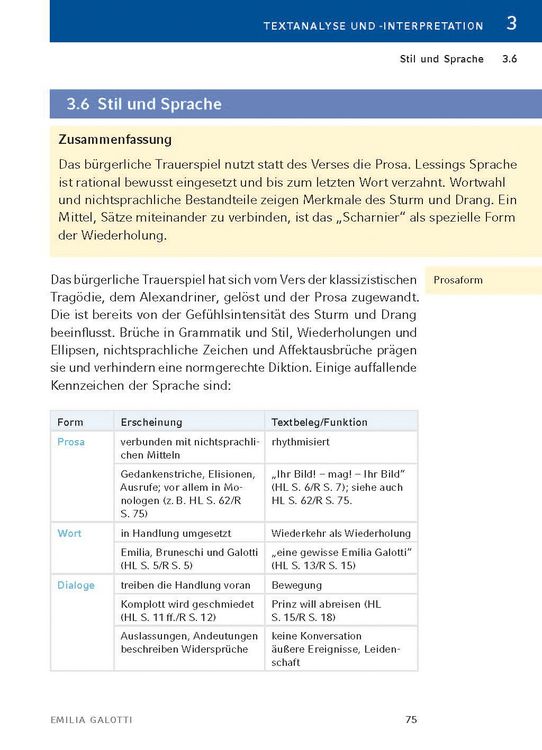Produktbild: Emilia Galotti von Gotthold Ephraim Lessing