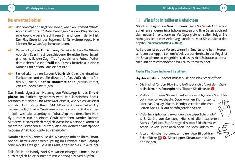 Produktbild: WhatsApp wirklich einfach erkl&auml;rt - Die verst&auml;ndliche Anleitung f&uuml;r Android-Ger&auml;te wie Samsung, Xiaomi, Poco, Oppo, OnePlus etc.