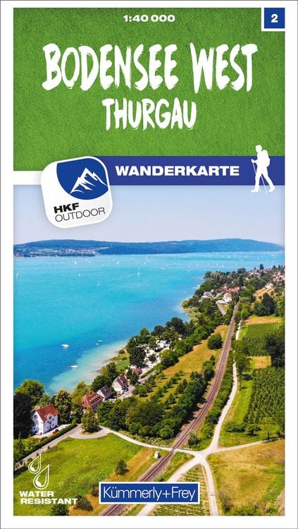 Bild vom Artikel Bodensee West 02 Wanderkarte 1:40 000 matt laminiert vom Autor 