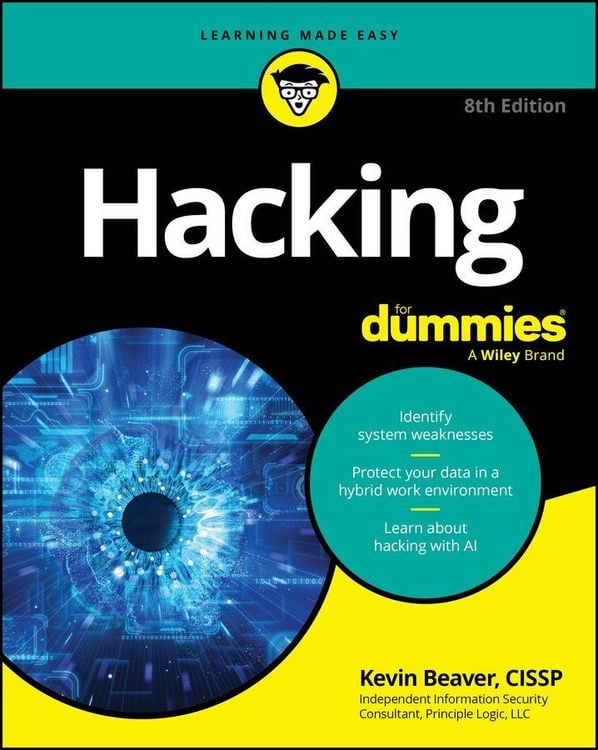 Produktbild: Hacking For Dummies, 8th Edition
