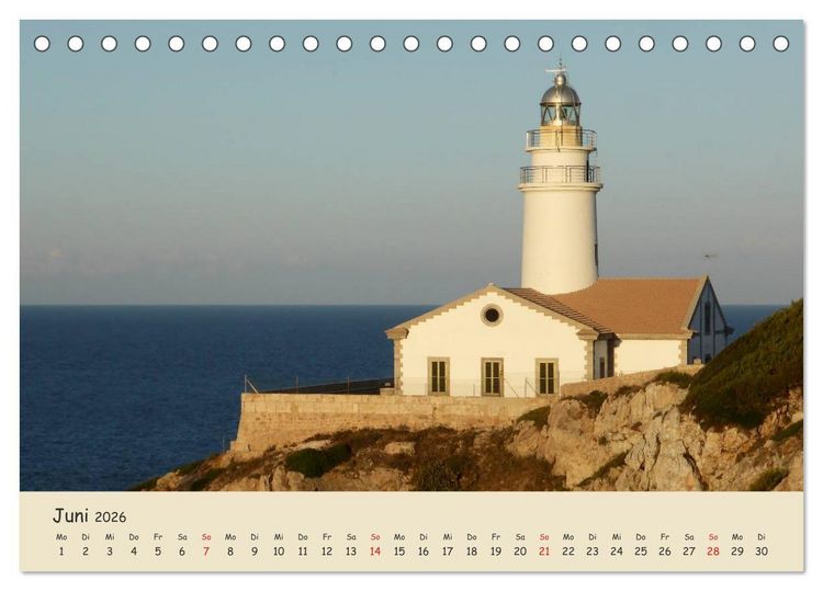Produktbild: Cala Ratjada (Tischkalender 2026 DIN A5 quer), CALVENDO Monatskalender