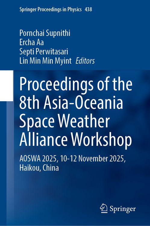 Produktbild: Proceedings of the 8th Asia-Oceania Space Weather Alliance Workshop