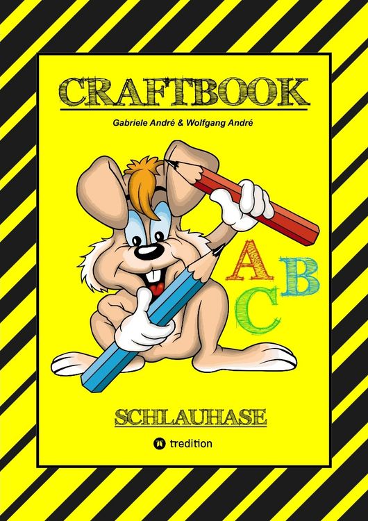 Produktbild: CRAFTBOOK - LESEN LERNEN - MALBUCH - BASTELBUCH - SPIELEBUCH - MOTIVATIONS&Uuml;BUNGEN - KREATIVES ZEICHNEN