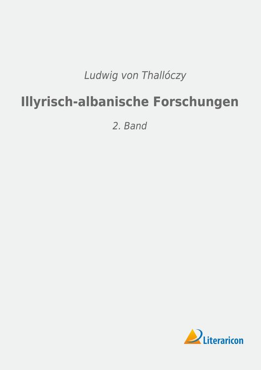 Produktbild: Illyrisch-albanische Forschungen