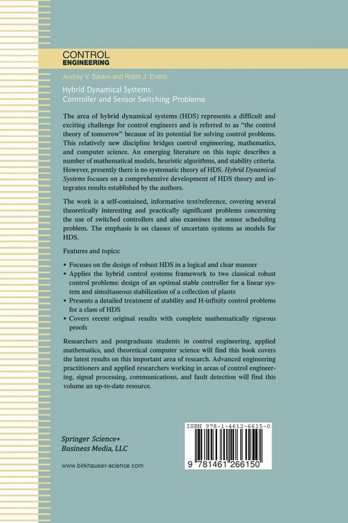 Produktbild: Hybrid Dynamical Systems