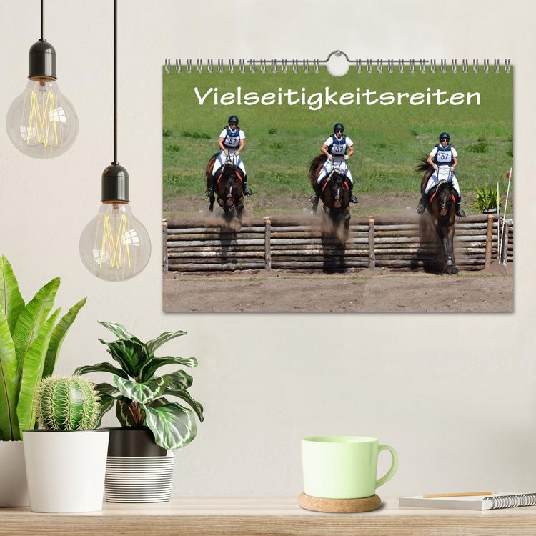 Produktbild: Vielseitigkeitsreiten (Wandkalender 2026 DIN A4 quer), CALVENDO Monatskalender