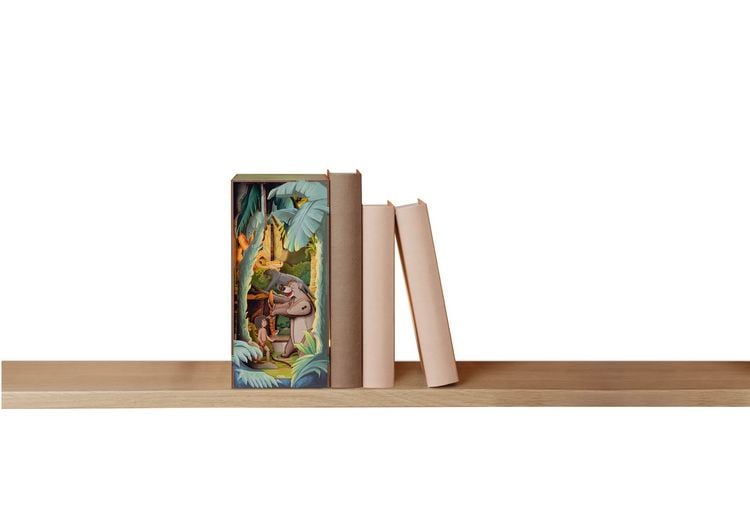 Produktbild: Book Nook DIY B&uuml;cherecke Disney Das Dschungelbuch