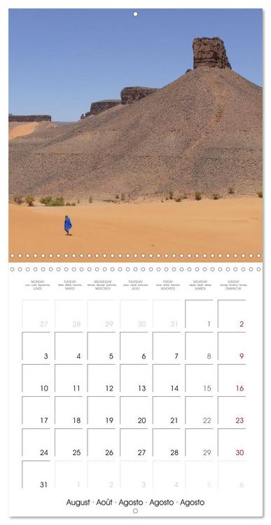 Produktbild: Desert - unknown exciting (Wall Calendar 2026 12 &times; 12 Inch) CALVENDO 12 Month Wall Calendar