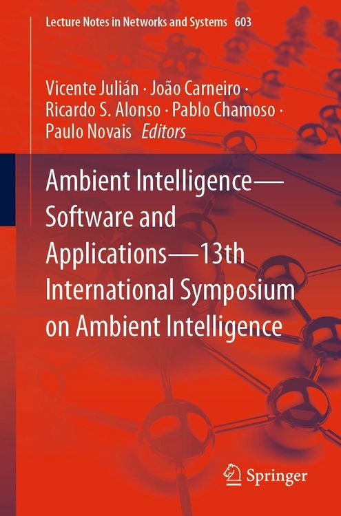 Produktbild: Ambient Intelligence-Software and Applications-13th International Symposium on Ambient Intelligence