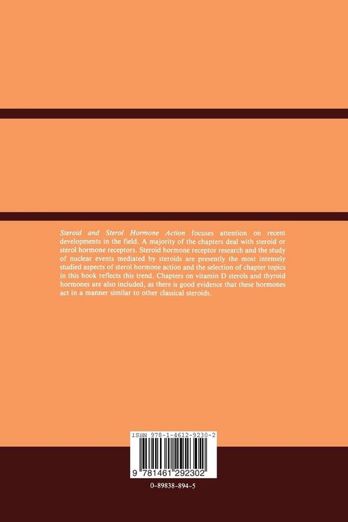Produktbild: Steroid and Sterol Hormone Action