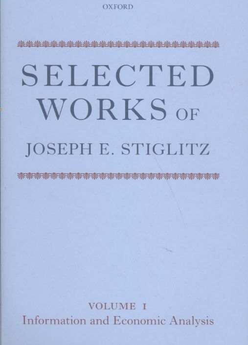 Produktbild: Sel Works Of Joseph E Stiglitz