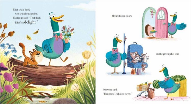 Produktbild: Dick the Delightful Duck (HB)