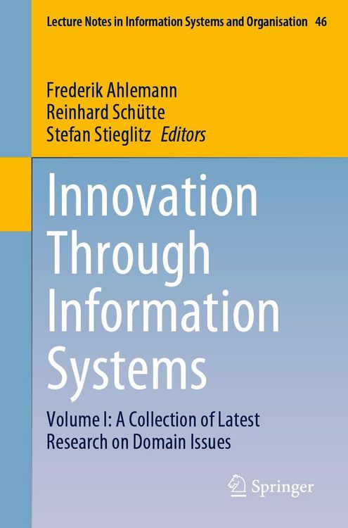Produktbild: Innovation Through Information Systems