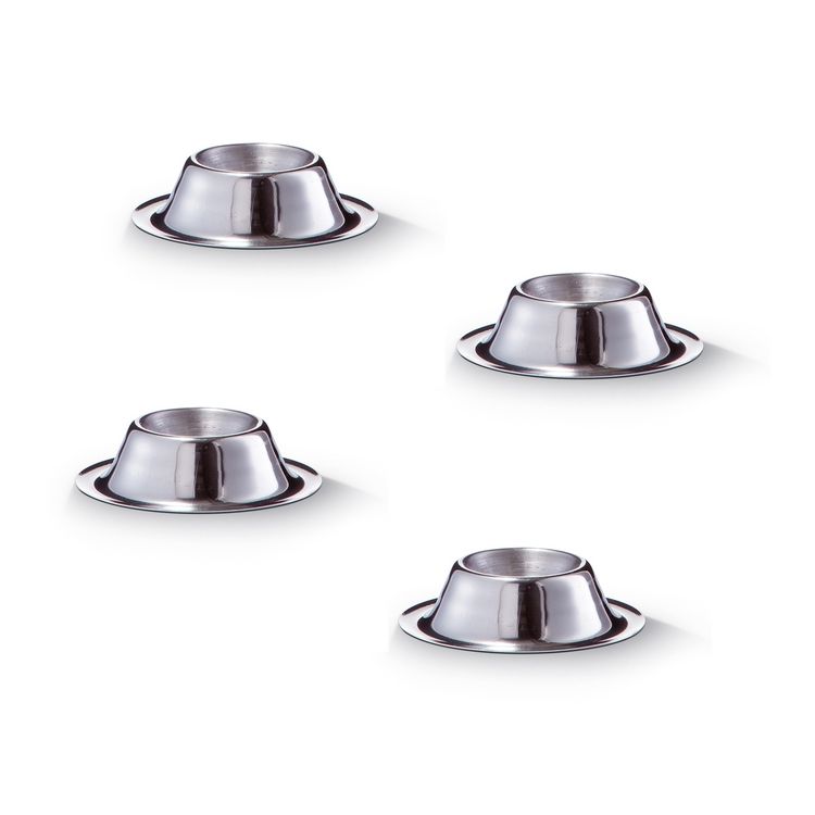 Produktbild: neuetischkultur Eierbecher, Edelstahl 4er Set Eierbecher, Edelstahl 4er Set