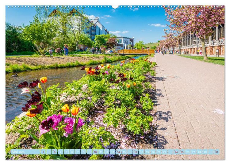 Produktbild: Malerisches Bad D&uuml;rkheim (hochwertiger Premium Wandkalender 2026 DIN A2 quer), Kunstdruck in Hochglanz