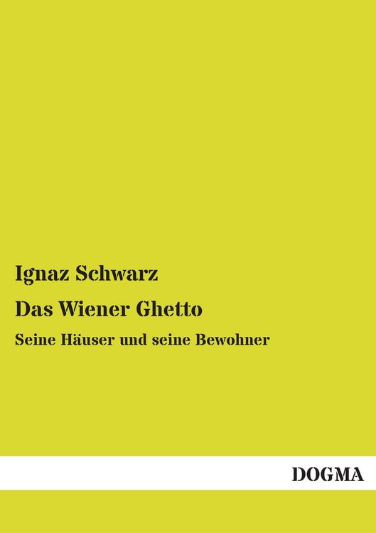 Produktbild: Das Wiener Ghetto