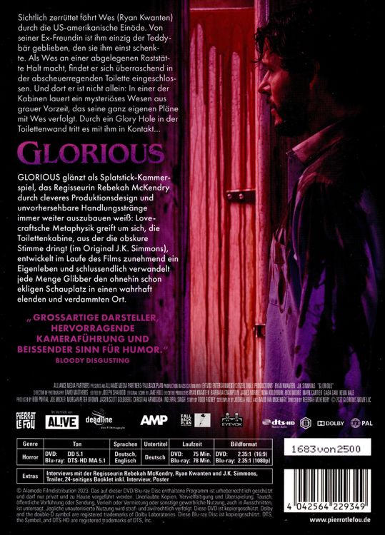 Produktbild: Glorious - Limited Edition Mediabook (Blu-ray + DVD)