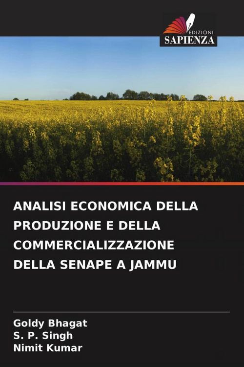 Produktbild: Analisi Economica Della Produzione E Della Commercializzazione Della Senape a Jammu