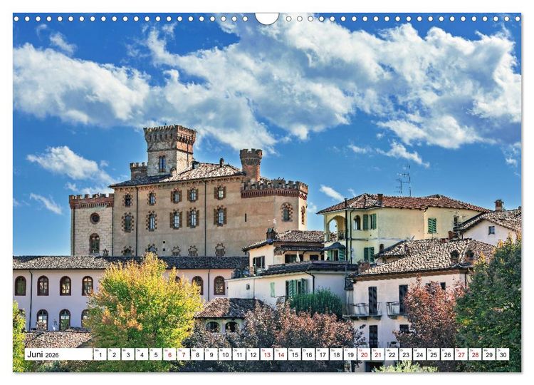 Produktbild: Piemont - Norditaliens stille Sch&ouml;nheit (Wandkalender 2026 DIN A3 quer), CALVENDO Monatskalender