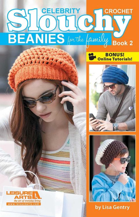 Produktbild: Crochet Celebrity Slouchy Beanies for the Family Book 2