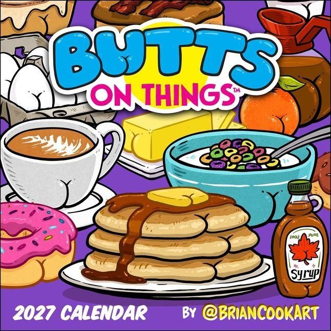 Produktbild: Butts on Things 2027 Wall Calendar