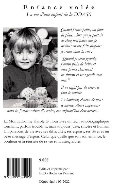 Produktbild: Enfance Vol&eacute;e