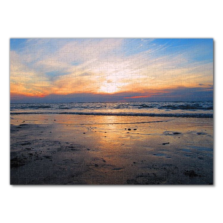 Produktbild: Lais Puzzle Sonnenuntergang am Strand 500 Teile