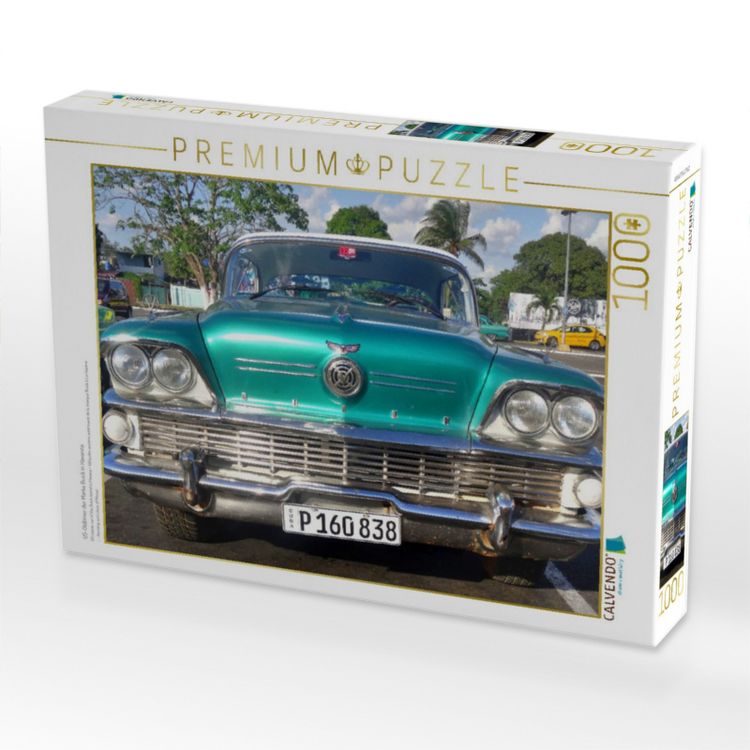 Produktbild: CALVENDO Puzzle US-Oldtimer der Marke Buick in Havanna | 1000 Teile Lege-Gr&ouml;&szlig;e 64x48cm Foto-Puzzle f&uuml;r gl&uuml;ckliche Stunden