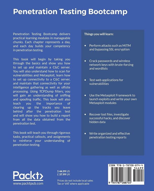 Produktbild: Penetration Testing Bootcamp