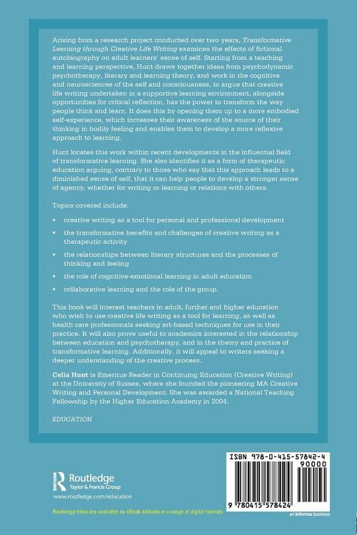 Produktbild: Transformative Learning through Creative Life Writing