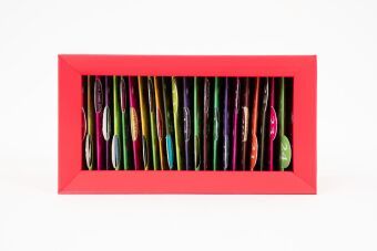 Produktbild: ETS - Tee Adventskalender "Christmas Countdown" rot, BIO, 25 Teebeutel