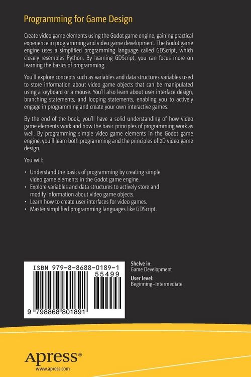 Produktbild: Programming for Game Design