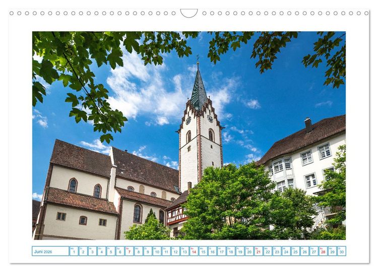 Produktbild: Engen - Malerische Kleinstadt im Hegau (Wandkalender 2026 DIN A3 quer), CALVENDO Monatskalender