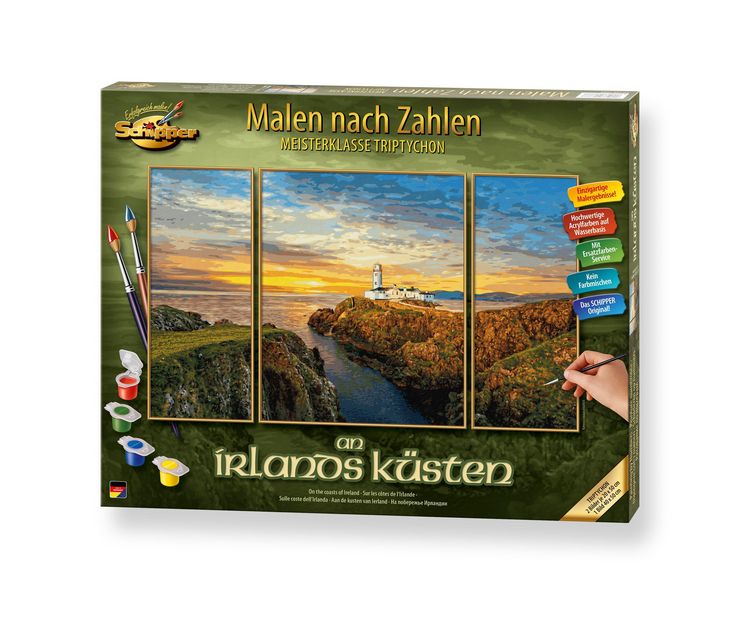 Produktbild: Malen nach Zahlen - An Irlands K&uuml;sten