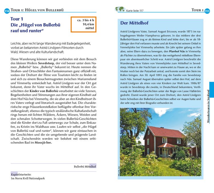 Produktbild: Reise Know-How Wanderf&uuml;hrer Astrid Lindgrens Sm&aring;land : 21 Familienwanderungen in S&uuml;dschweden