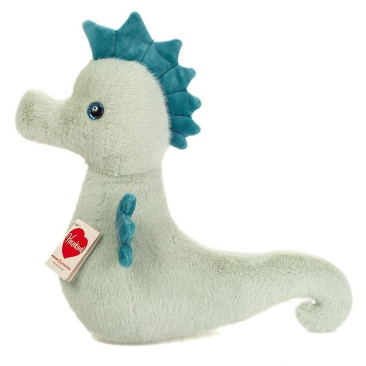 Produktbild: Teddy Hermann 939894 - Seepferdchen Melba salbeigr&uuml;n, 23 cm, Herzekind, Pl&uuml;sch